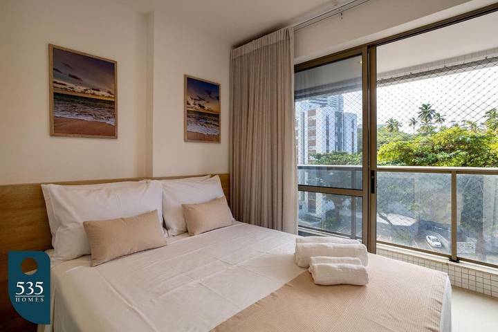 Apartamento de vacaciones para 2 personas, con balcón además de jardín y piscina - 1