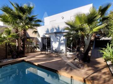 Villa pour 6 personnes, avec jardin et terrasse à Sète