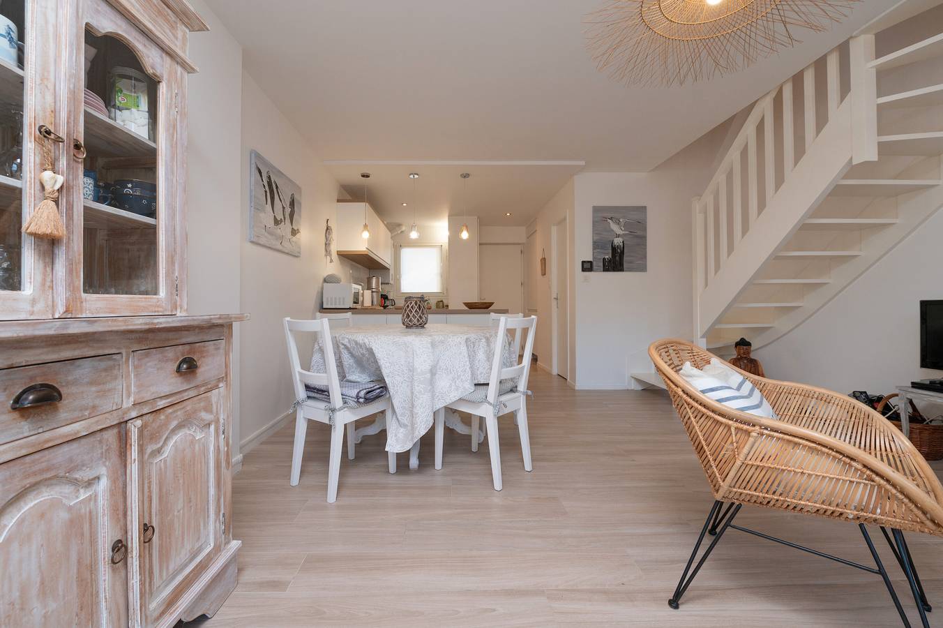 Maison Port Bagheu, grande plage à 3 min à pieds, proche commerces in Carnac Plage, Carnac