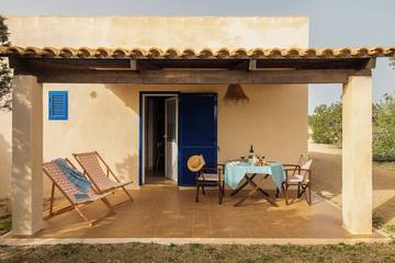 Gîte pour 2 personnes, avec terrasse dans Formentera