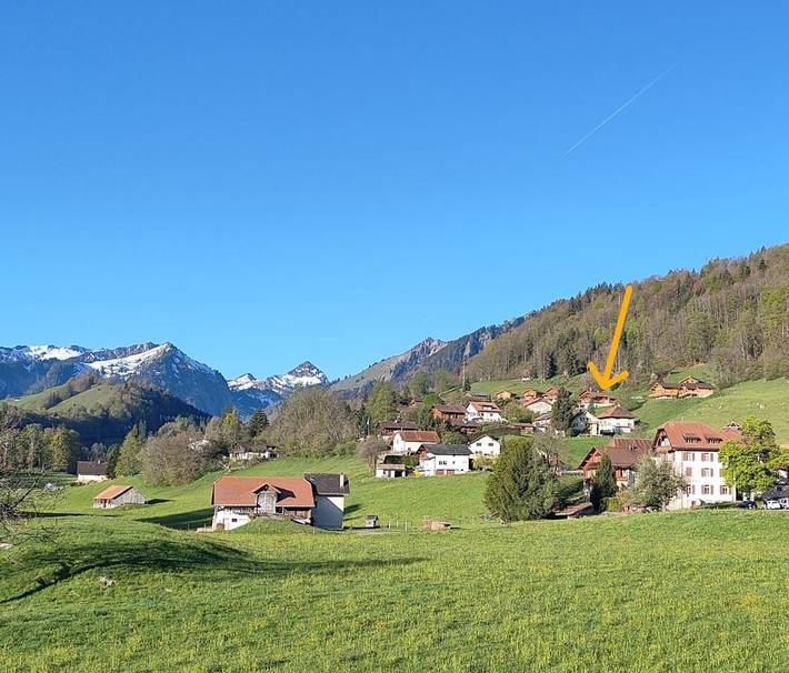 Chambre d’hôte pour 2 personnes, avec terrasse ainsi que vue et jardin dans Canton de Fribourg - 2