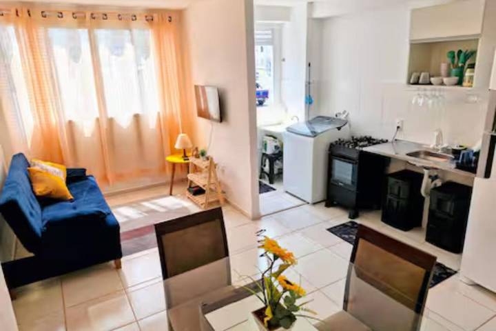 Casas e apartamentos de temporada para 6 pessoas, com piscina e jardim em Vargem Grande