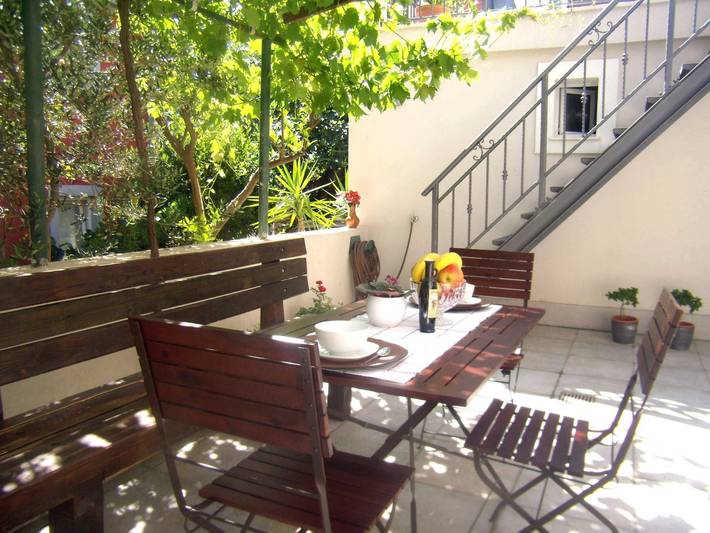Appartement entier, "Lavanda" mit Terrasse in Split, Split-Dalmatie