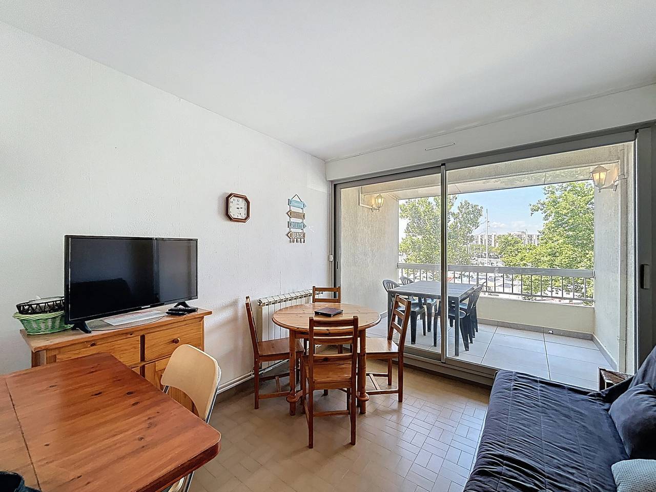 Ganze Wohnung, T2 Wohnung für 4 Personen mit Parkplatz und Wlan in Carnon in Carnon-Plage, Mauguio