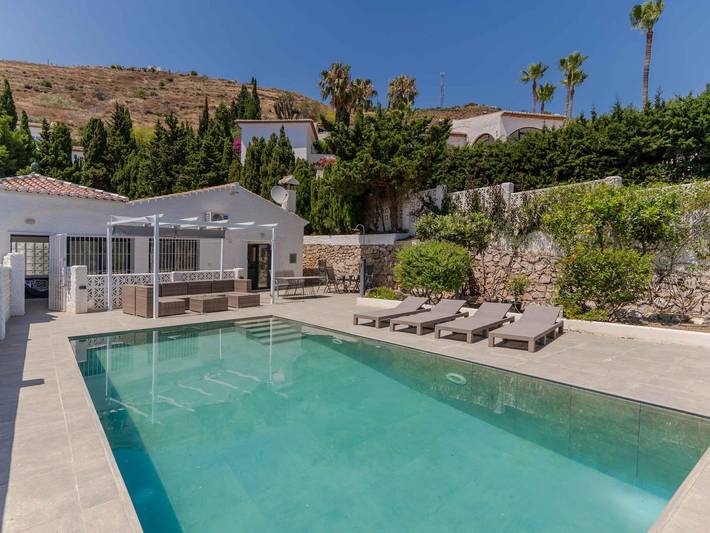 Maison de vacances pour 6 personnes, avec balcon/terrasse ainsi que piscine et vue sur l’océan, animaux acceptés - 1