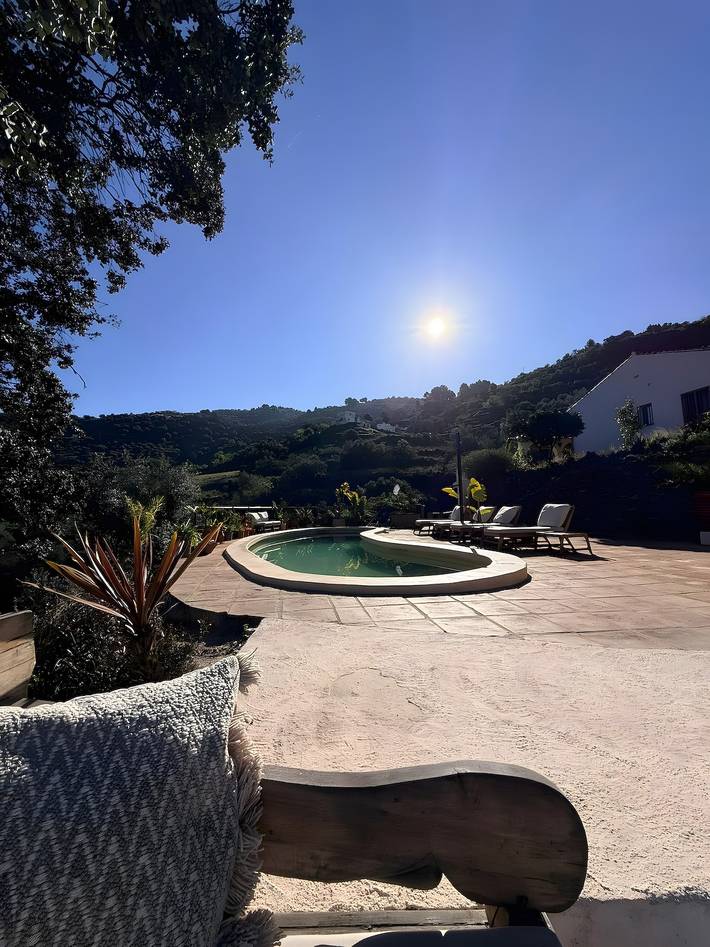Boutique-Landhaus Paso Paso mit atemberaubendem Bergblick und herrlichem Pool in Torrox, Costa del Sol