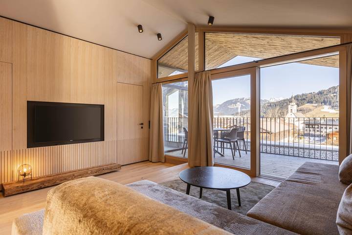 Ferienwohnung für 4 Personen, mit Balkon und Sauna in Oberndorf in Tirol - 2