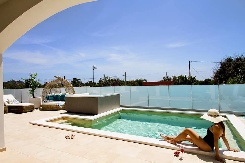 Mediterranean villa with private pool on Foxi Manna beach in Sardinia in Dispensa, Tertenia
