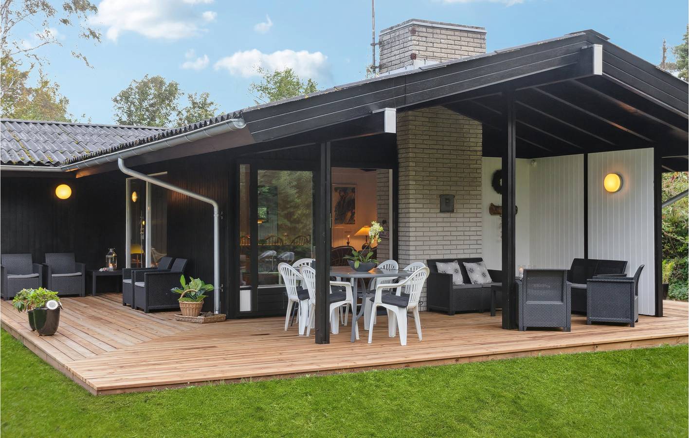 Ferienhaus für 7 Personen mit Terrasse in Gilleleje, Kattegat Küste