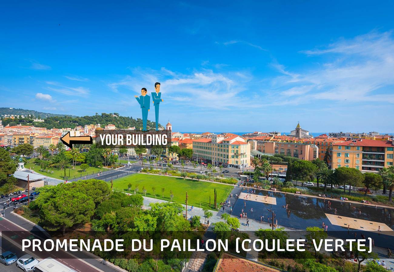 Ganzes Studio, N&J - Paillon Studio - Central - Vieux Nice  in Nizza, Nizza und Umgebung