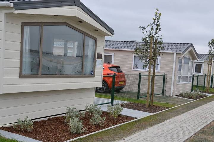 Chalet für 4 Personen, mit Pool und Garten, mit Haustier in Belgische Küste