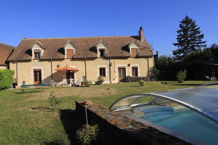 Appartement de vacances pour 2 personnes, avec Terrasse et Jardin ainsi que Piscine et Vue