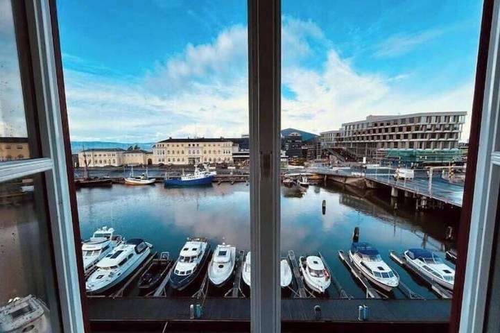 Ganze Wohnung, Canal View – Central Apartment with a View of the Water in the Heart of Trondheim in Trondheim