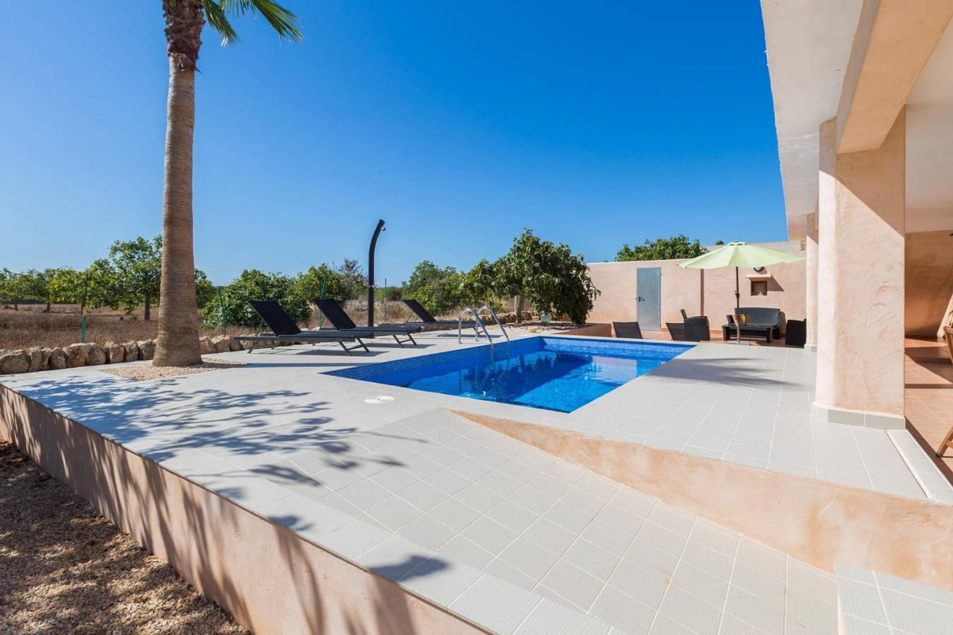 Short De Son Fideu - Moderna villa en el campo con piscina y cerca de la playa con Wifi Gratis in S'Estanyol de Migjorn, Lluchmayor