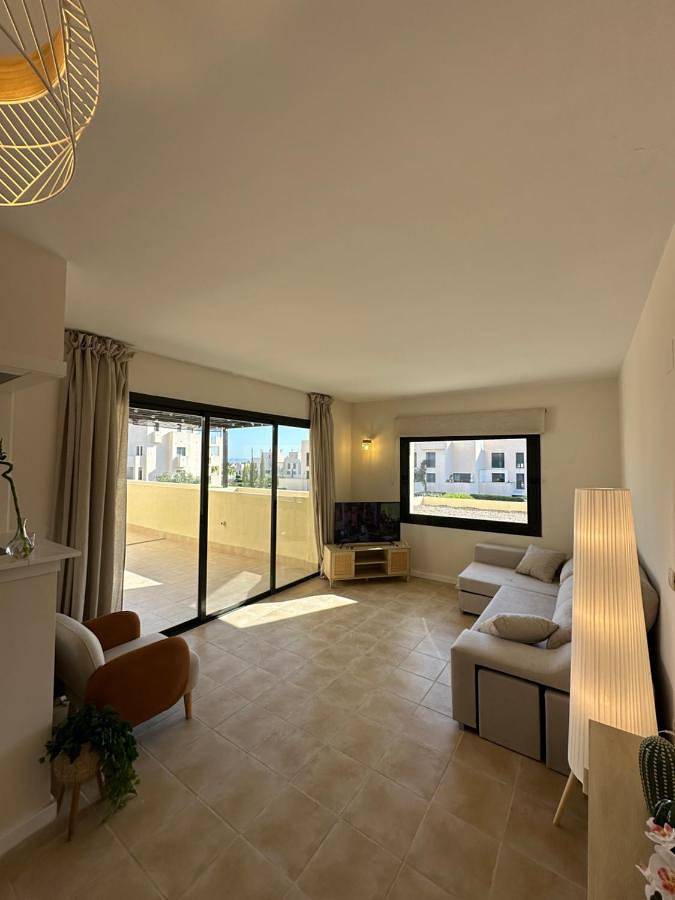 Appartement de vacances pour 7 personnes, avec Balcon et Terrasse ainsi que Jardin et Piscine dans Corvera