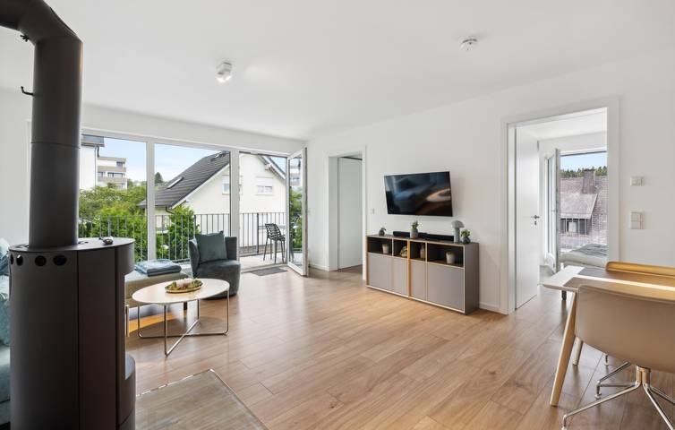 Appartement voor 6 personen, met terras, kindvriendelijk in Winterberg