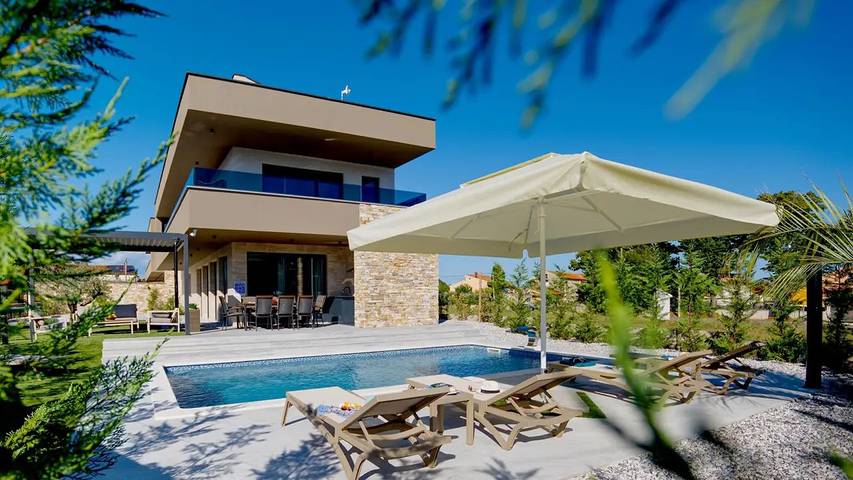 Villa per 8 persone a Marzana (Istria)