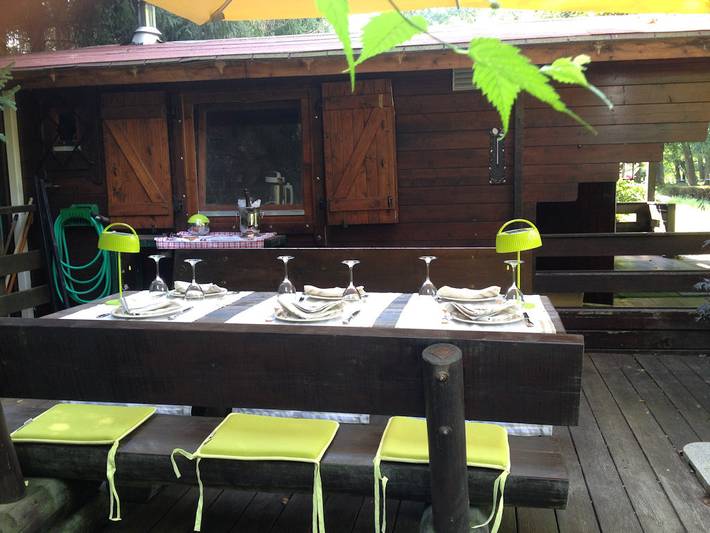 Chalet pour 4 personnes, avec jardin ainsi que vue sur le lac et terrasse en Alsace - 4