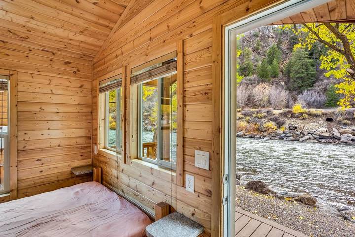 Camping para 5 personas, con terraza y vistas en Colorado