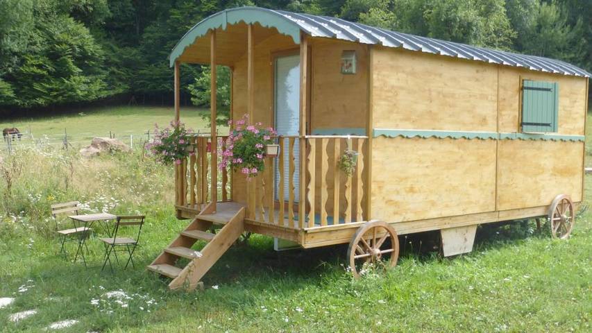 Location de vacances pour 4 personnes, avec vue et jardin à Gueberschwihr - 3