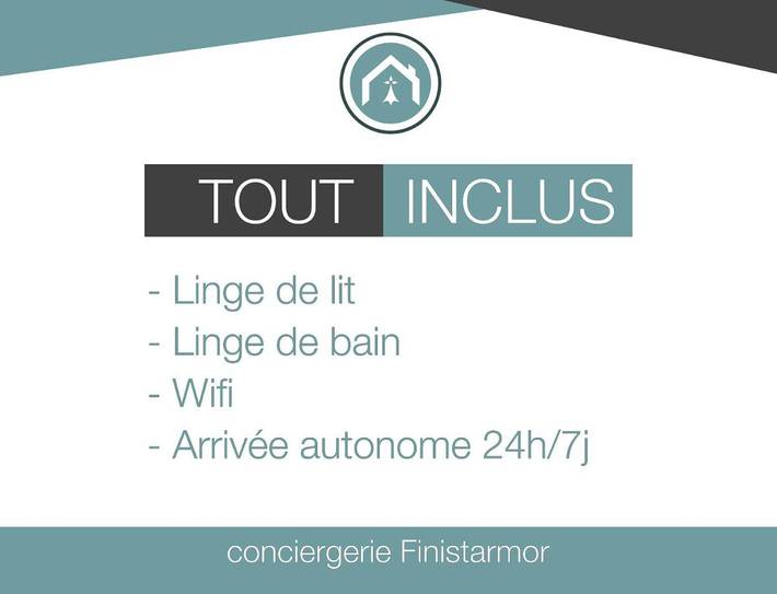 Location de vacances pour 14 personnes, avec jardin ainsi que terrasse et piscine à Bourg-Blanc - 2