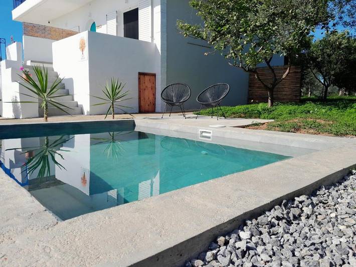 Maison d’hôte pour 2 personnes, avec piscine ainsi que vue et jardin à Messine - 2