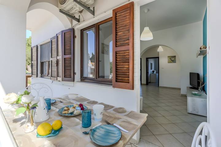 Casa vacanza per 5 persone, con Balcone a Porto Pino