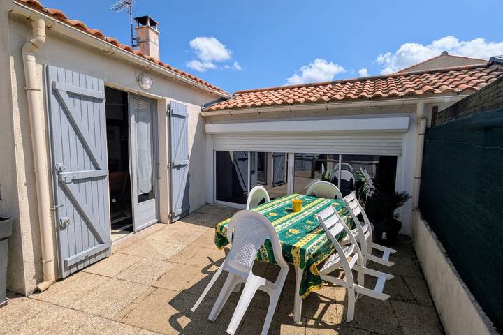 Location de vacances pour 5 personnes, avec jardin et terrasse, adapté aux familles à Talmont-Saint-Hilaire