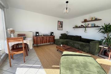 Gîte pour 4 personnes, avec balcon à Villeurbanne