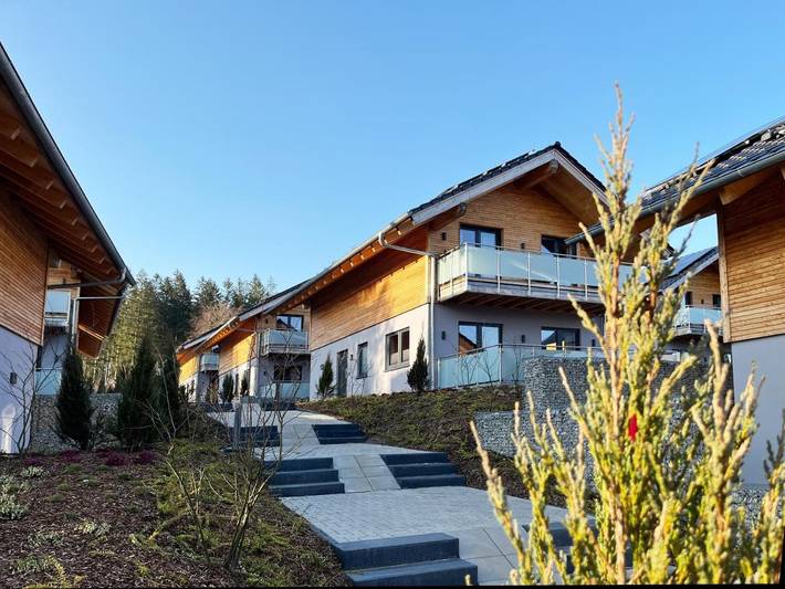 Chalet für 10 Personen, mit Sauna und Balkon sowie Ausblick in Goslar