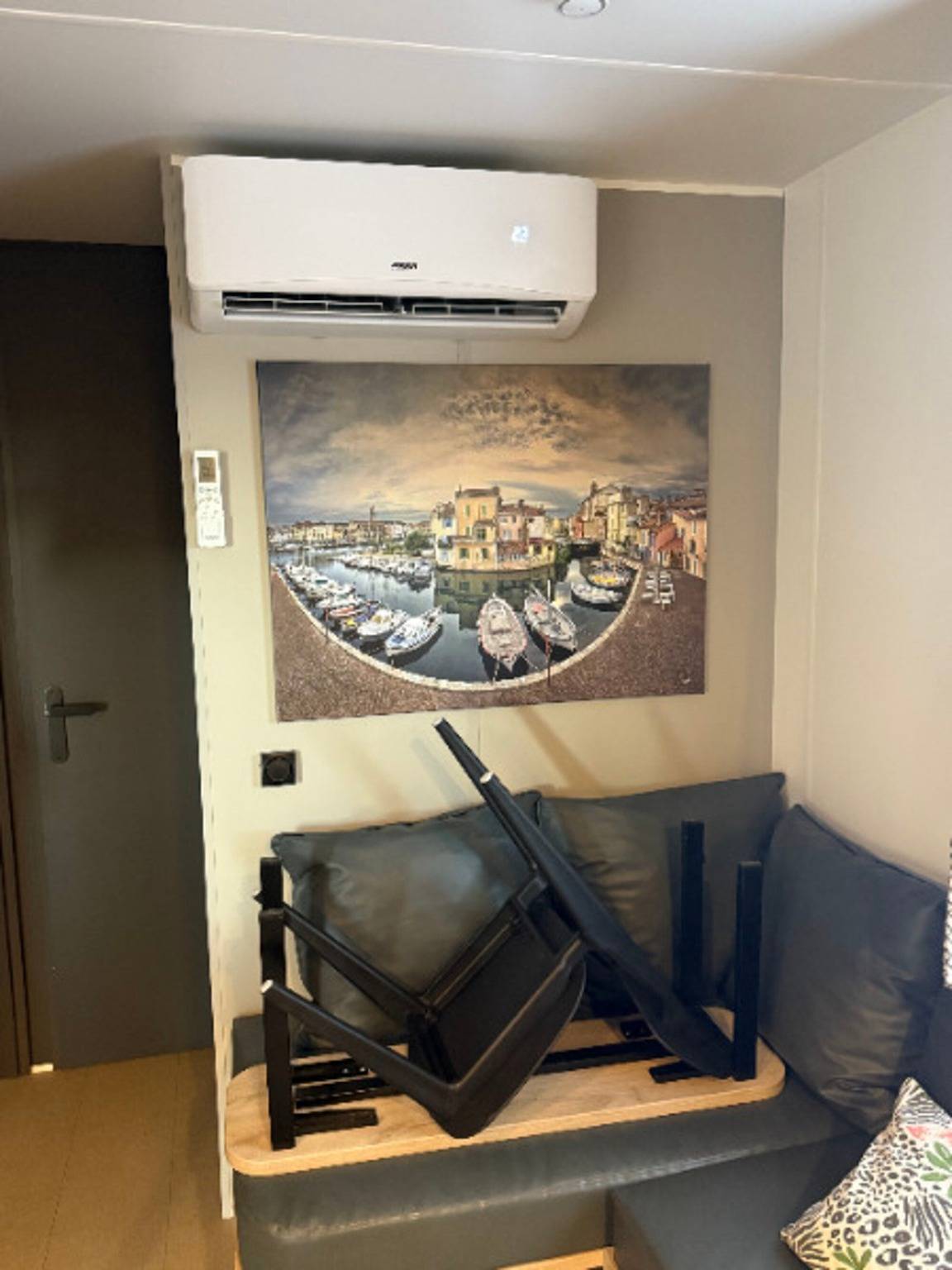 Mobilheim „Le Bonheur“ mit Gemeinschaftspool, Wlan und Klimaanlage in Carry-le-Rouet, Istres und Umgebung