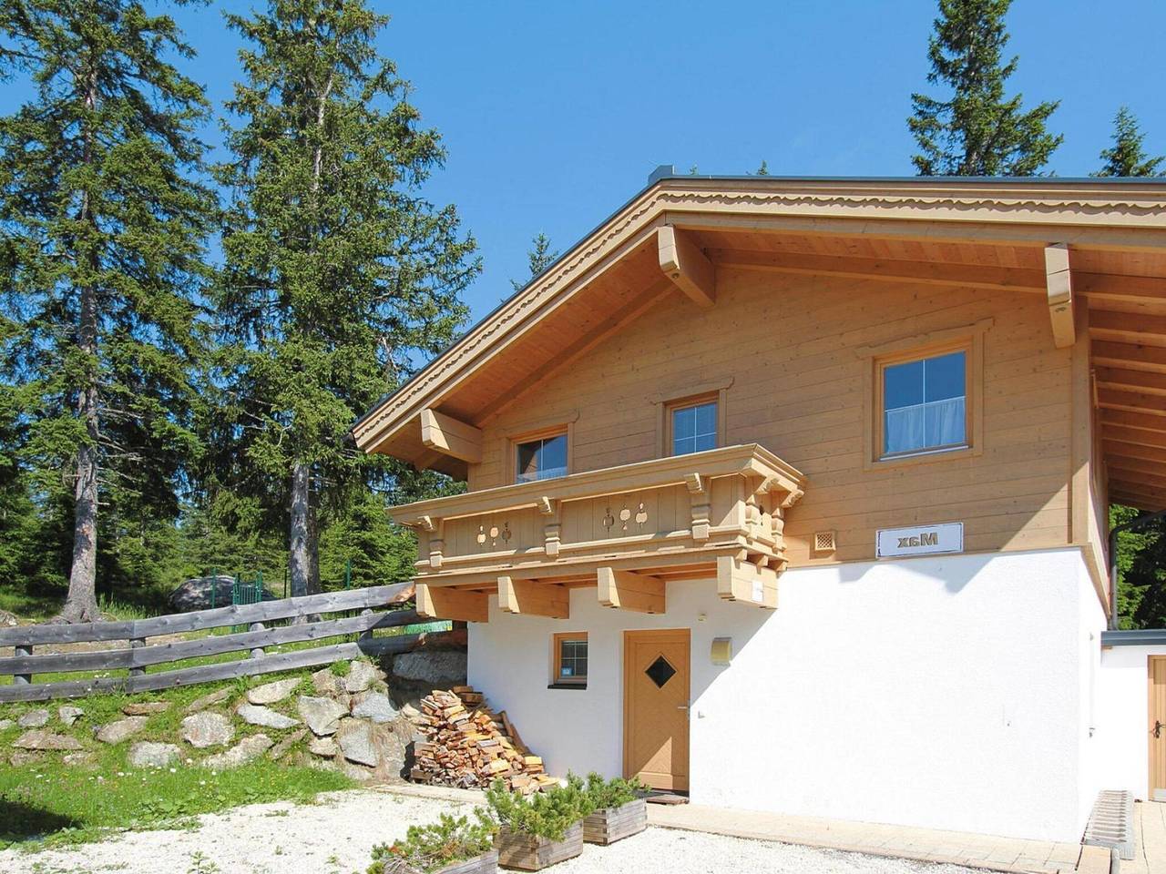 Chalet bij Filzsteinalpe en Skipistes in Hochkrimml, Krimml