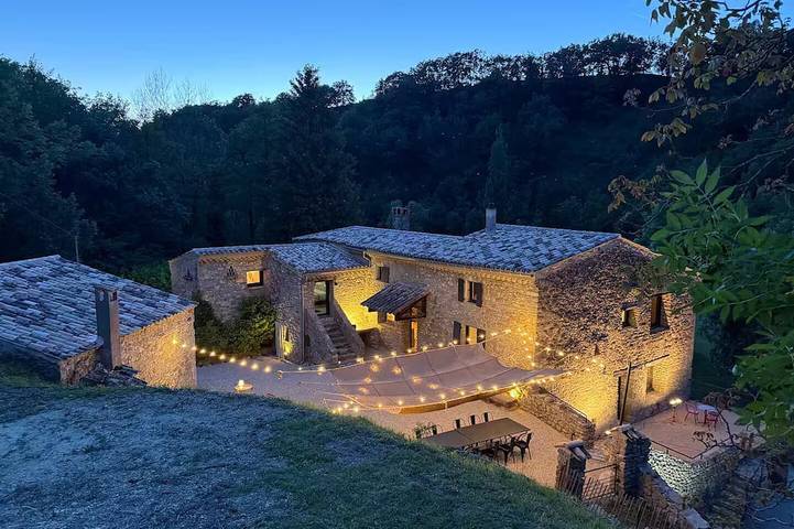 Maison de vacances pour 13 personnes, avec piscine