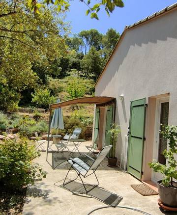 Maison d’hôte pour 2 personnes, avec vue et jardin à Pierrefeu-du-Var