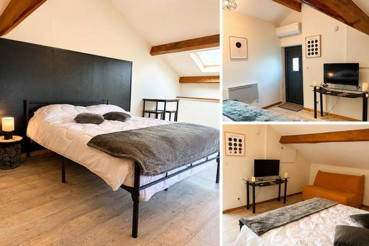 Maison d’hôte pour 4 personnes, avec Terrasse ainsi que Jardin et Piscine à Paray-le-Monial