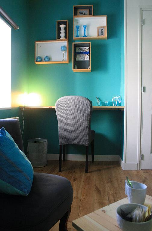 Maison d'hôtes Les Bulles Bleues - Chambre Bleu Galet in Pouldreuzic, Côte de Cornouaille