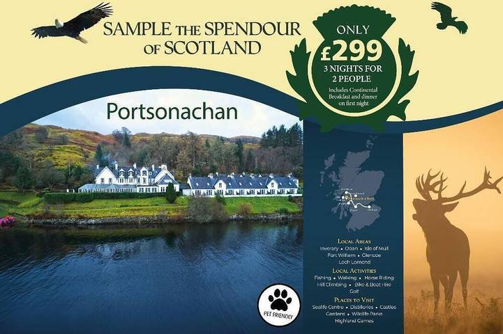 Holiday rental for 7 people, with pets in Loch Awe