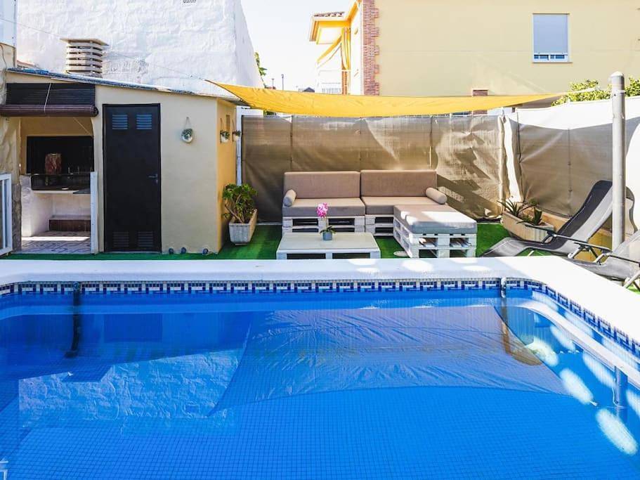 Casa con piscina a 5 min de la playa in Burriana, Costa del Azahar