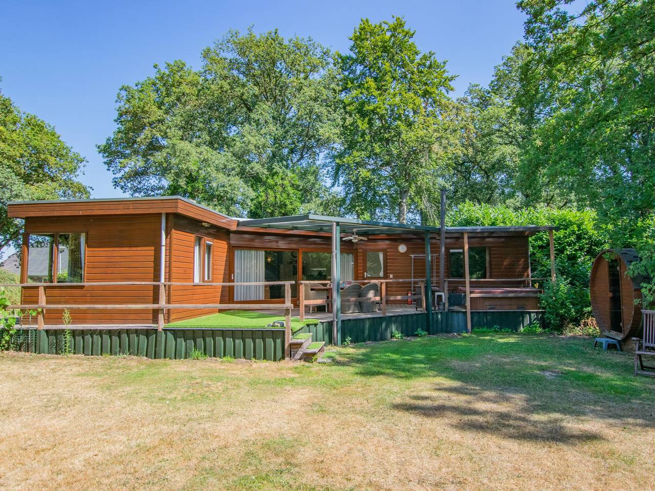 Chalet met wellness en royale tuin in Uden, Noord-Brabant
