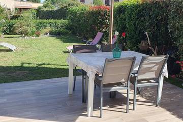 Location de vacances pour 5 personnes, avec terrasse et jardin à Poggio-Mezzana
