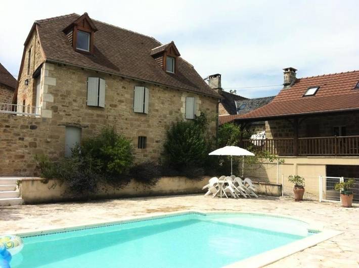 Appartement de vacances pour 12 personnes, avec piscine