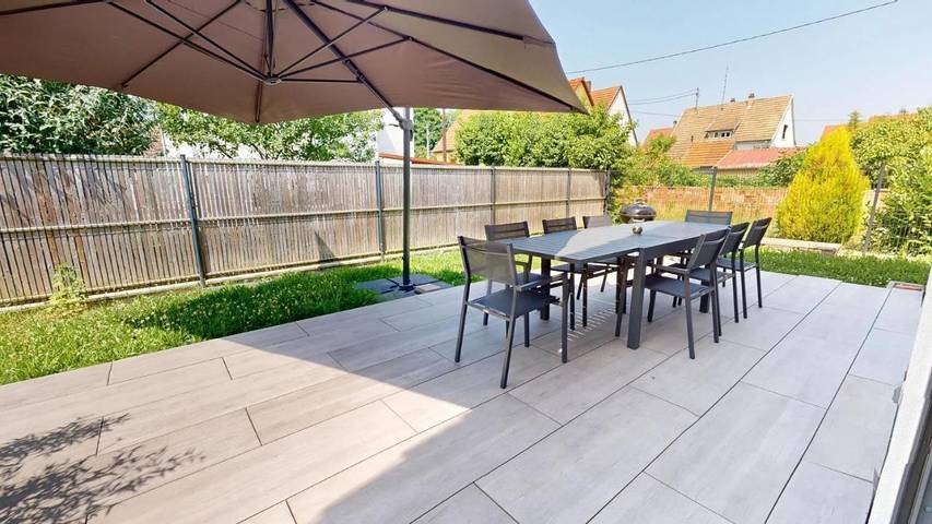 Location de vacances pour 8 personnes, avec vue et jardin, animaux acceptés à Ostwald - 3