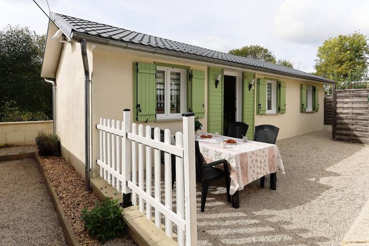 Ferienhaus für 4 Personen mit Terrasse in Aisne