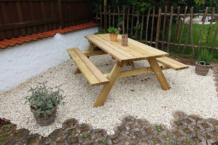 Ferienwohnung für 4 Personen, mit Balkon und Balkon/Terrasse sowie Garten in Fränkisches Seenland - 4