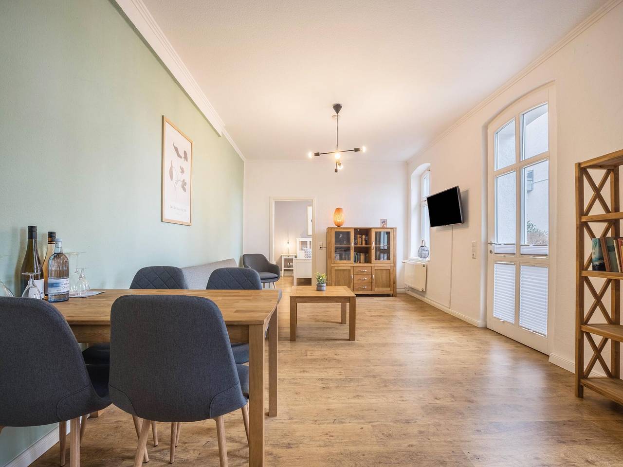 Ganze Wohnung, Ferienwohnung in der Mecklenburger Seenplatte in Buchholz, Müritz