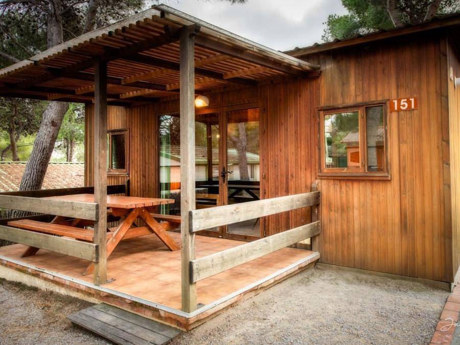 Camping Vilanova Park - Chalet 4 personas - S150 - Aire Acondicionado - Tv - Ropa De Cama - Limpieza Final in Villanueva y Geltrú, Garraf