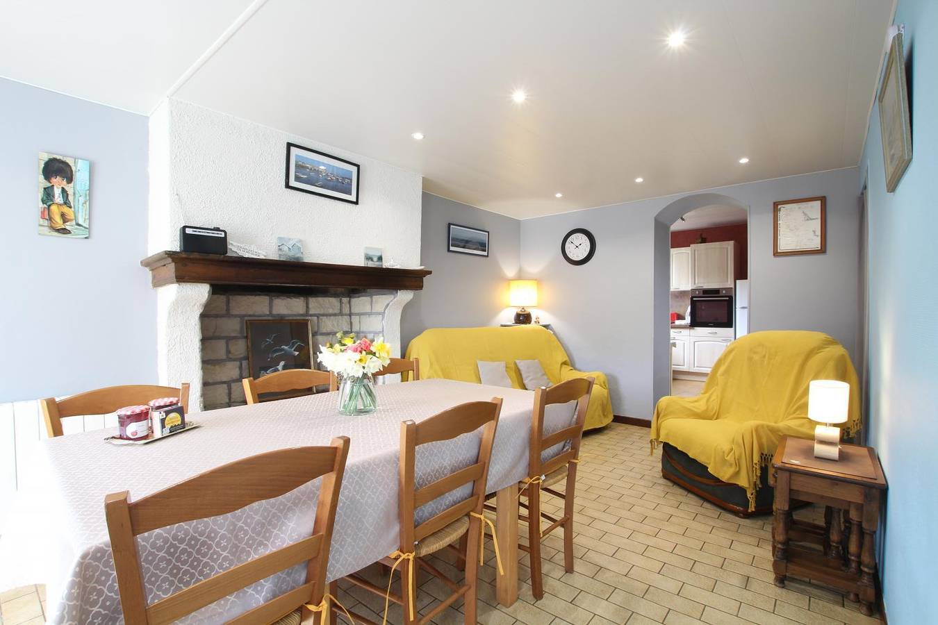 Gîte avec parking, jardin et plage in Fontenay-sur-Mer, Région de Cherbourg