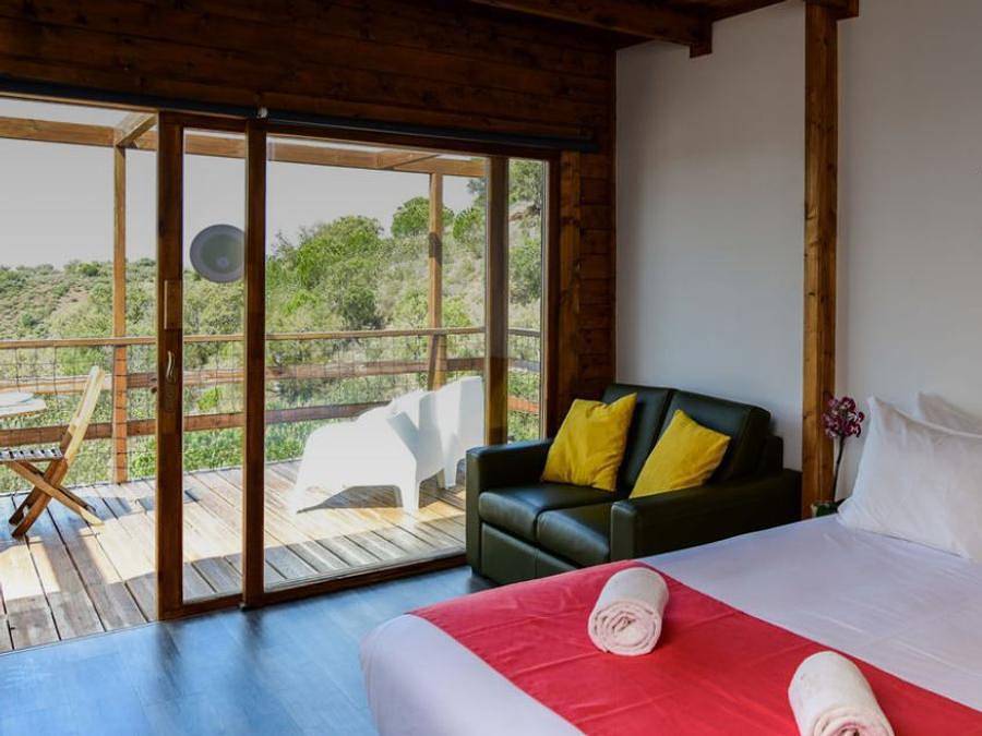 Wecamp Reserva Alecrim - Bungalow 2 personen - Compact hout in Costa Alentejana