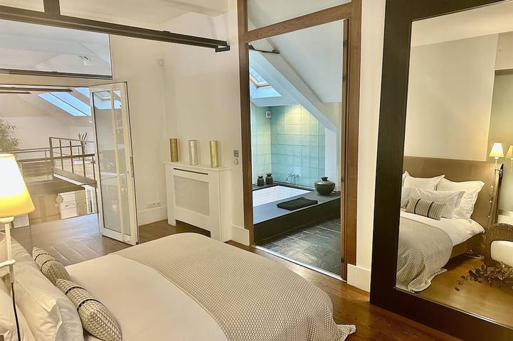 Maison de vacances pour 8 personnes, avec sauna ainsi que balcon et jacuzzi à Paris - 4