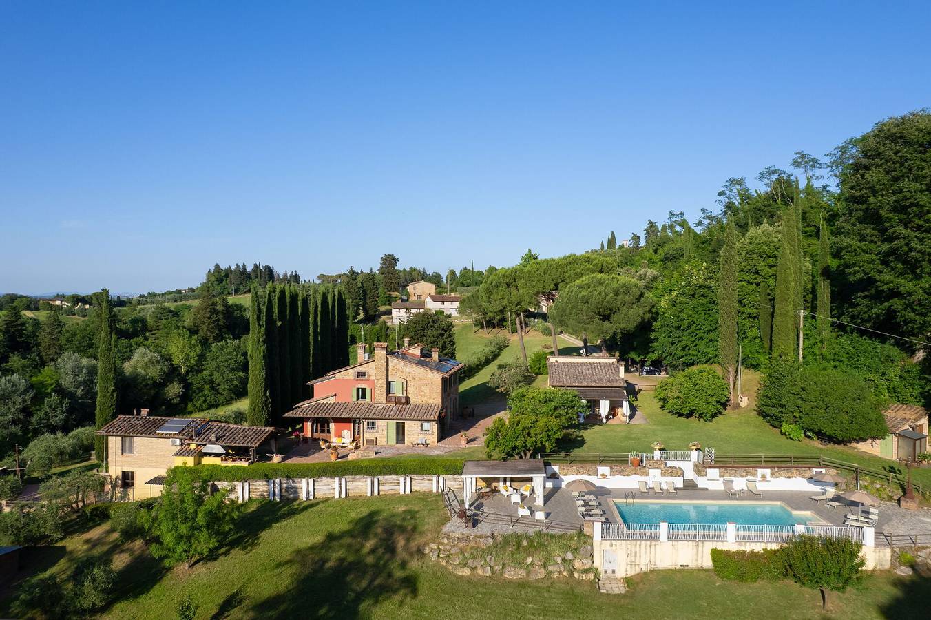 Villa Tramonto in Pillo, Gambassi Terme